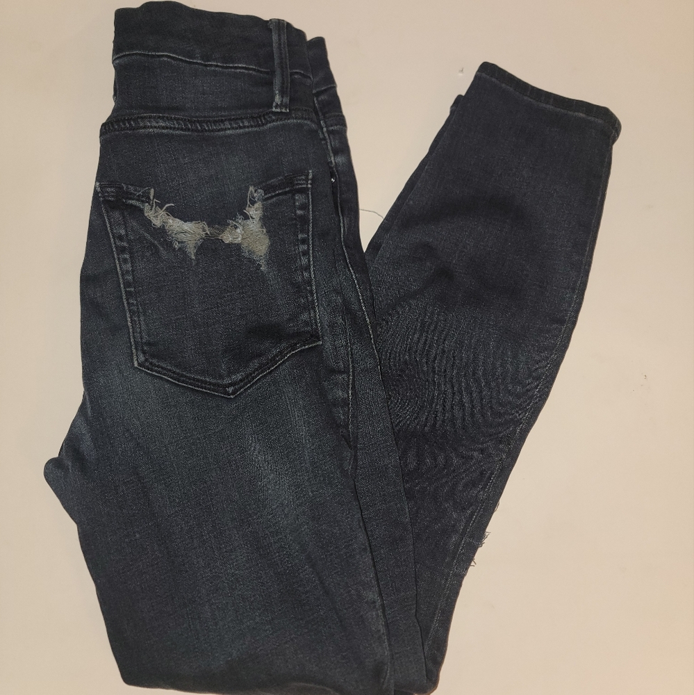 Good American Good Waist Crop Jeans Size 4/27